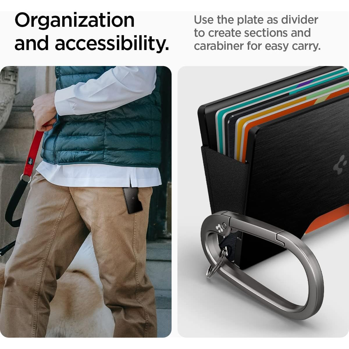 جاکارتی اسپیگن مدل Wallet S Slim Minimalist