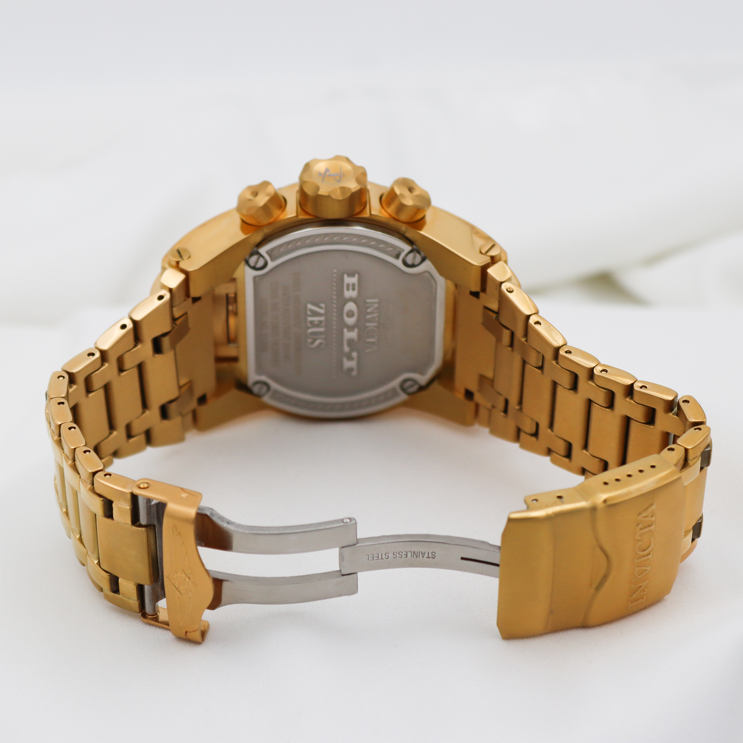 ساعت مچی عقربهای مردانه اینویکتا مدل 25209 - Master quality Zeus Chronograph کد WG-73