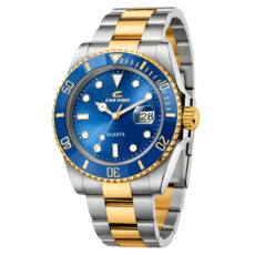 ساعت مچی عقربه‌ای کوارتز مردانه چاکسیگو مدل کلاسیک اسپرت دیت جاست طرح ساب مارین کد JCH 3