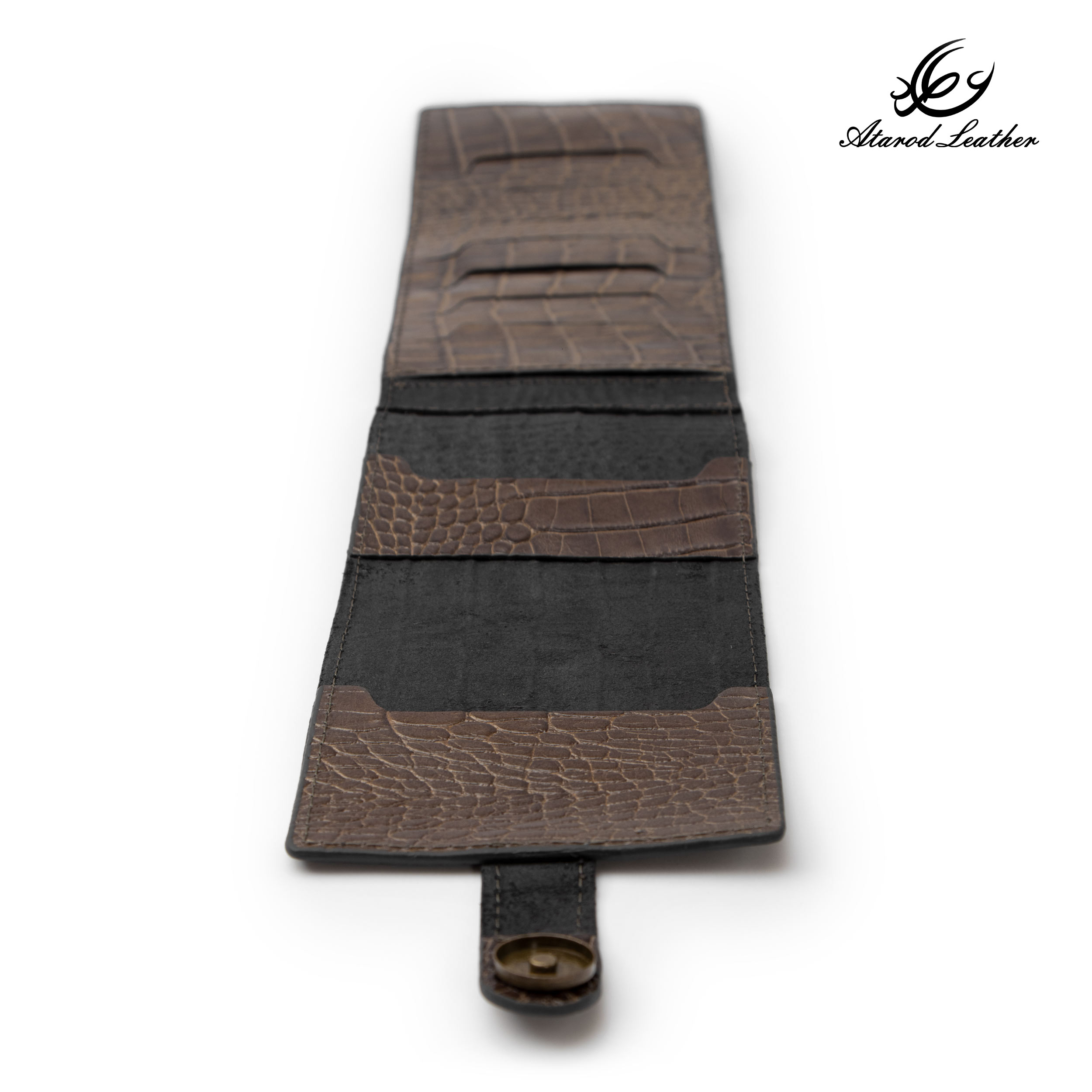 کیف دسته چک چرم عطارد مدل چرم طبیعی کد k66