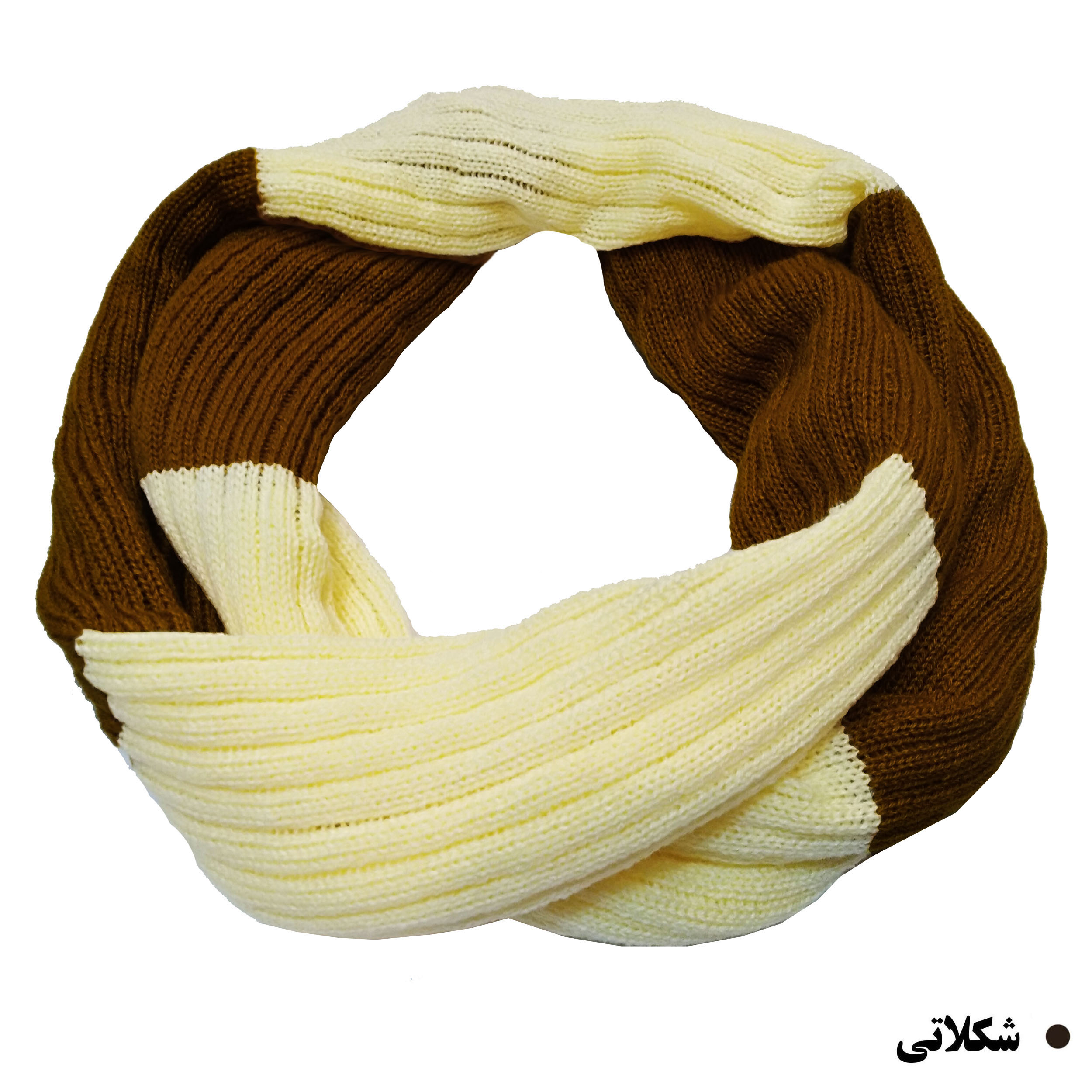 شال گردن بافتنی مدل رینگی کد TK