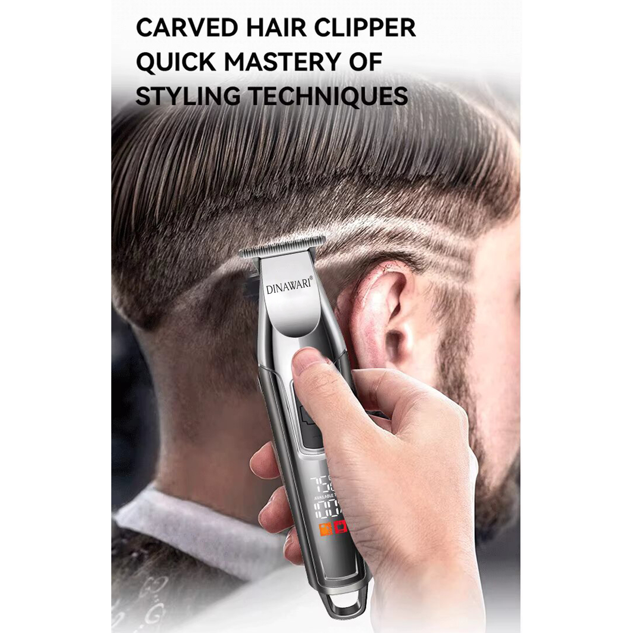 ماشین اصلاح موی سر و صورت شارژی دیناواری مدل D-166