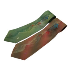 کراوات مردانه مدل SAN SUN FLOWER