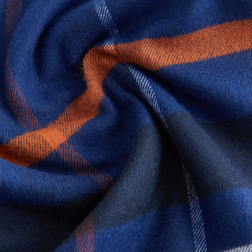 شال گردن مردانه ال سی وایکیکی مدل آنتی باکتریال چهارخونه