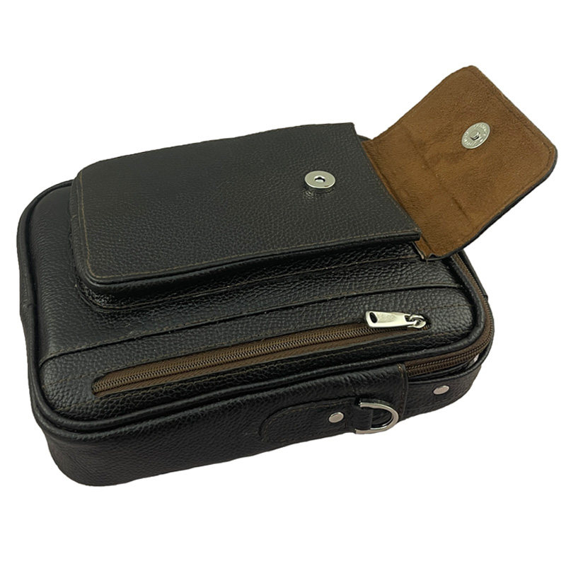 کیف رودوشی مردانه مدل چرم طبیعی