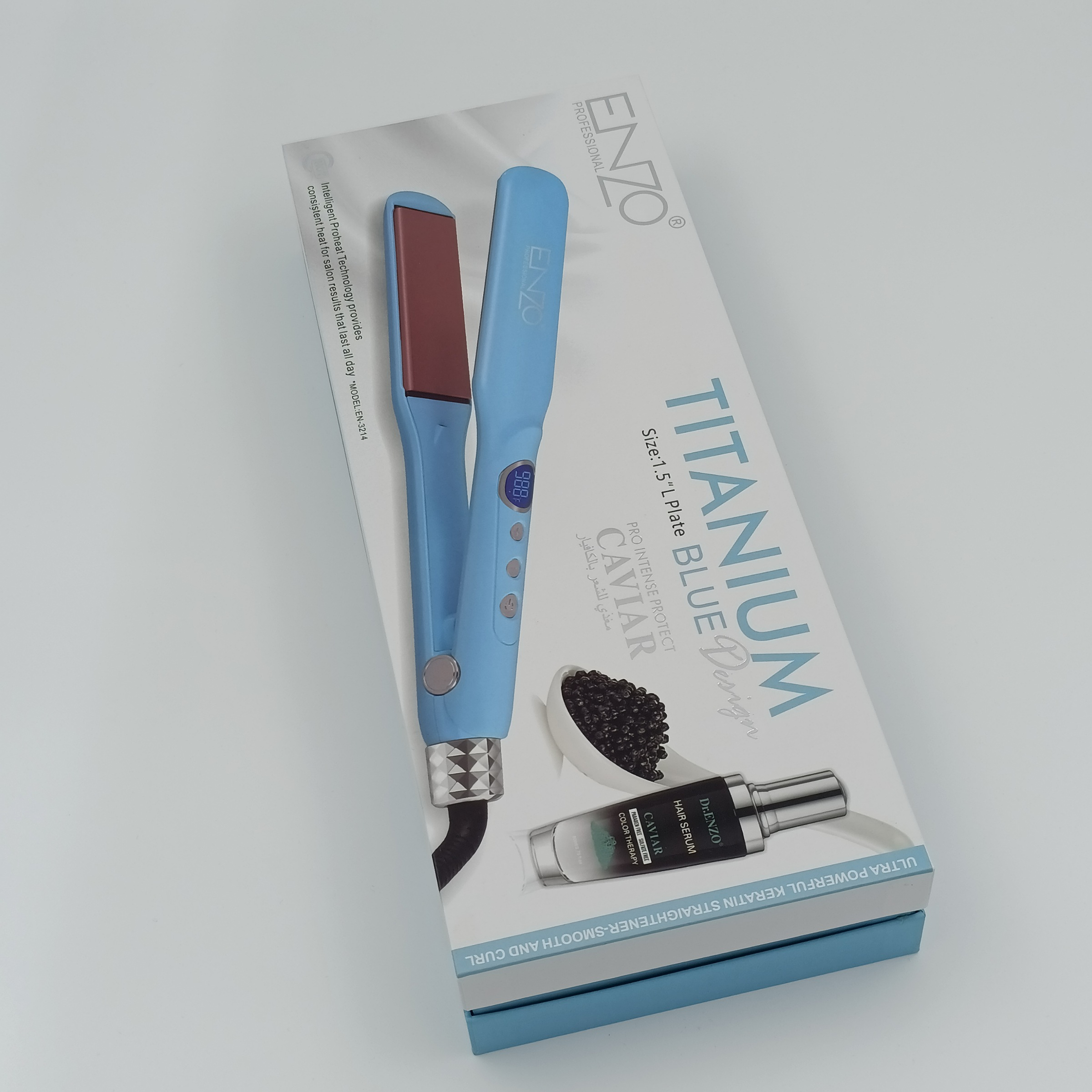 اتو و حالت دهنده ی مو انزو پروفیشینال مدل en-3214