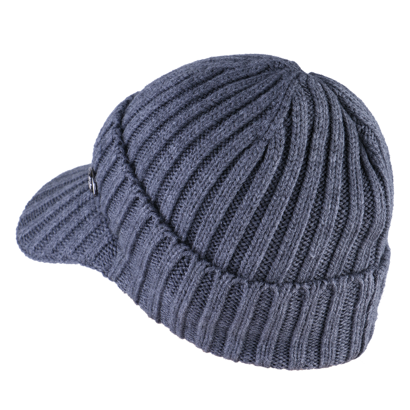 کلاه بافتنی سام مدل نقابدار داخل خز طرح مارک فلزی کد 527