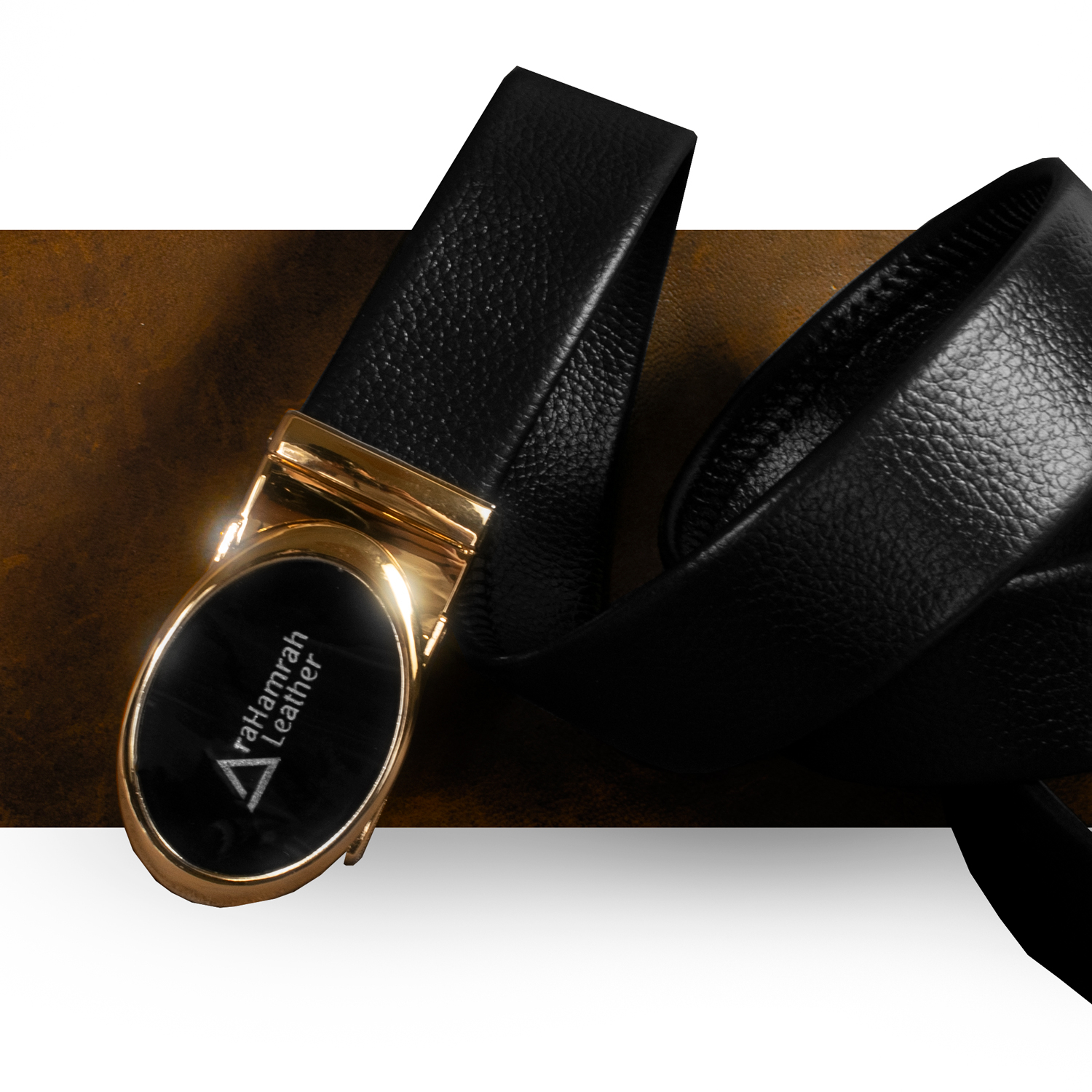 کمربند مردانه چرم آراهمراه مدل ABS02