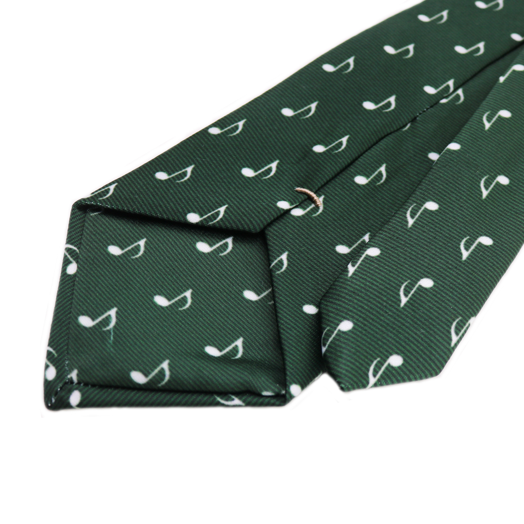 کراوات مردانه مدل موسیقی نت چنگ کد 1441