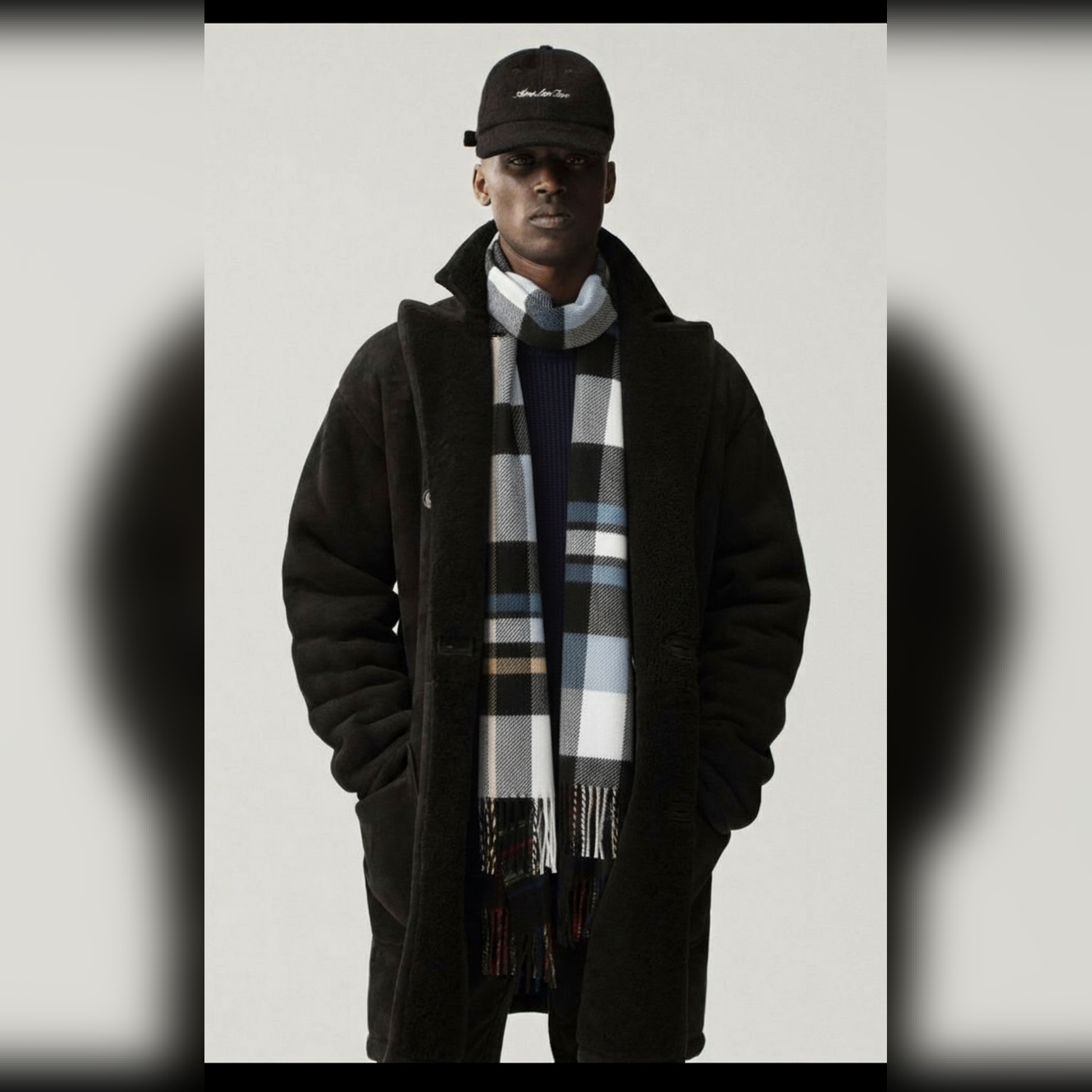 شال گردن مردانه مدل اکریلیک کد KT 384