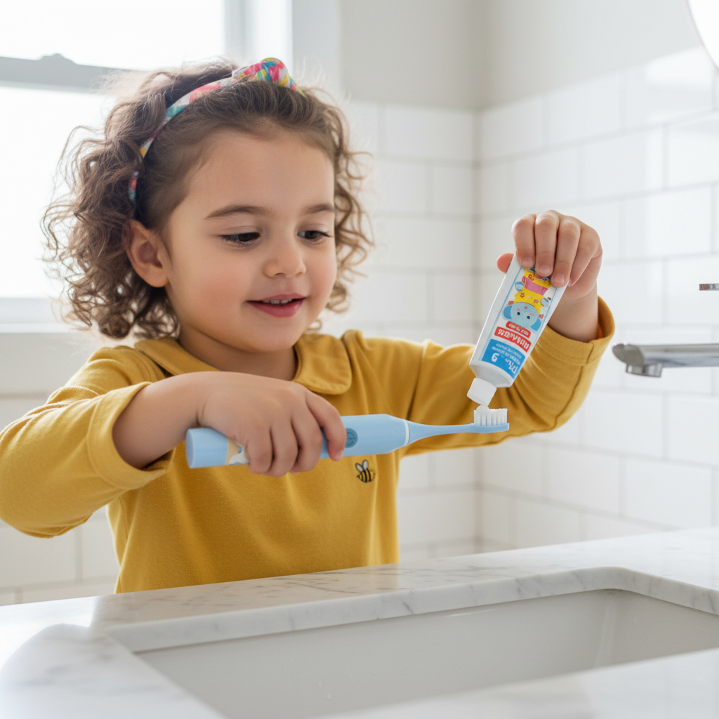 مسواک برقی آکواسونیک مدل DY-332 - Ted به همراه 3 سری یدک