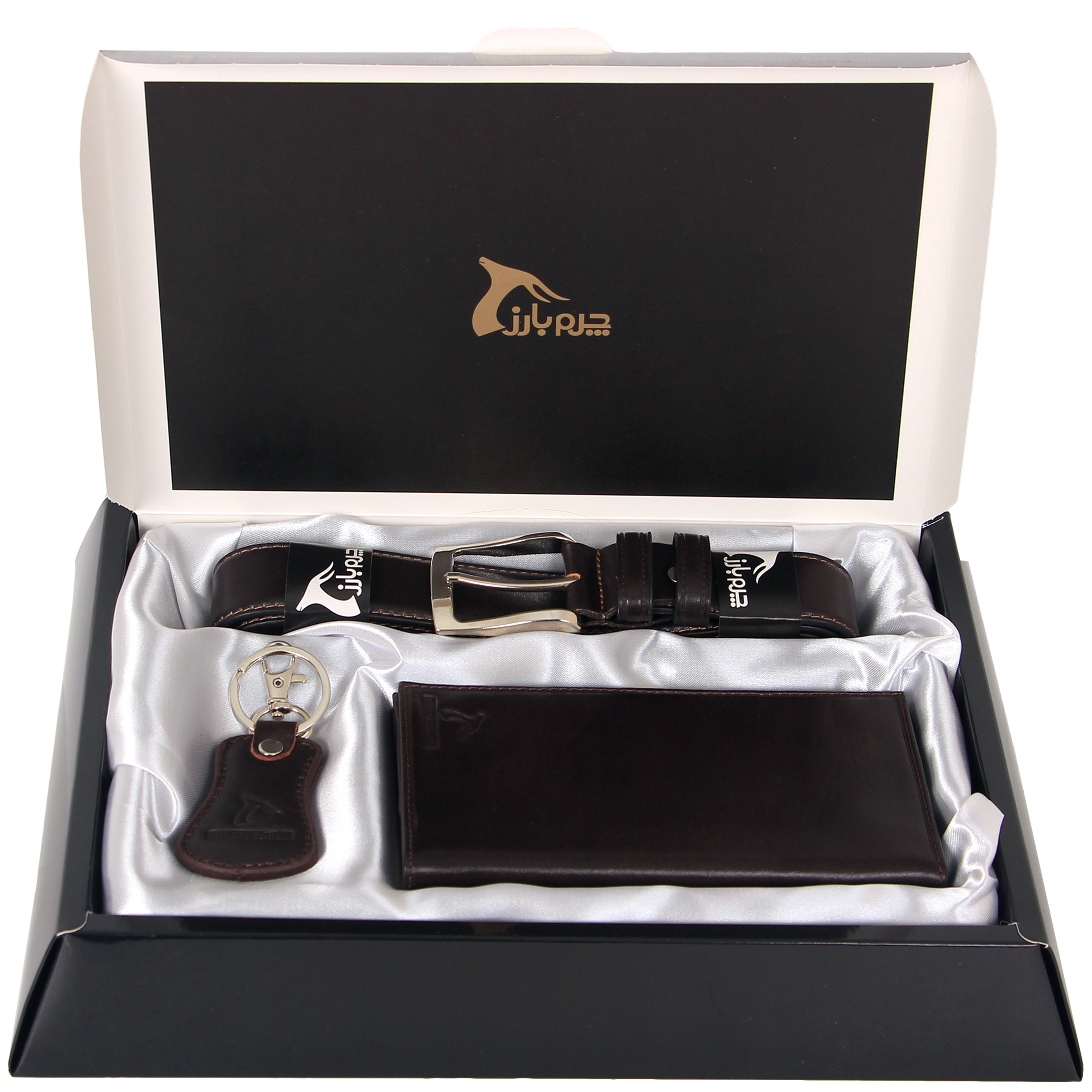 ست هدیه مردانه چرم بارز مدل DS61