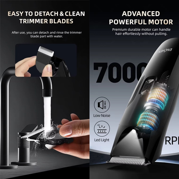 ماشین اصلاح موی سر و بدن شارژی ان شن مدل Spark 3