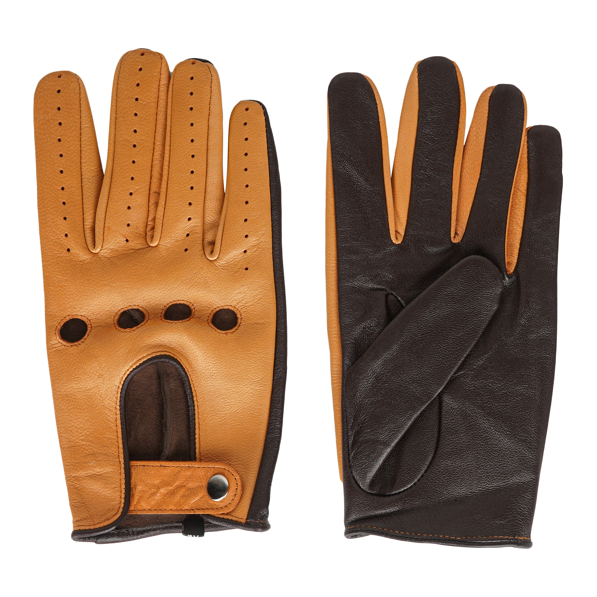 دستکش مردانه پاتن چرم آفتاب مدل DM 408