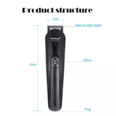 ماشین اصلاح موی بدن و صورت کیمی مدل KM-600