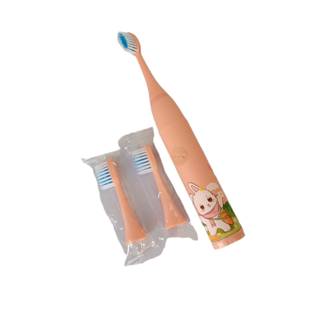 مسواک برقی کودک مدل خرگوشی به همراه سری یدک