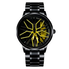 ساعت مچی عقربه‌ای مردانه کوارتز مدل بند فلزی صفحه چرخان کد 4.4
