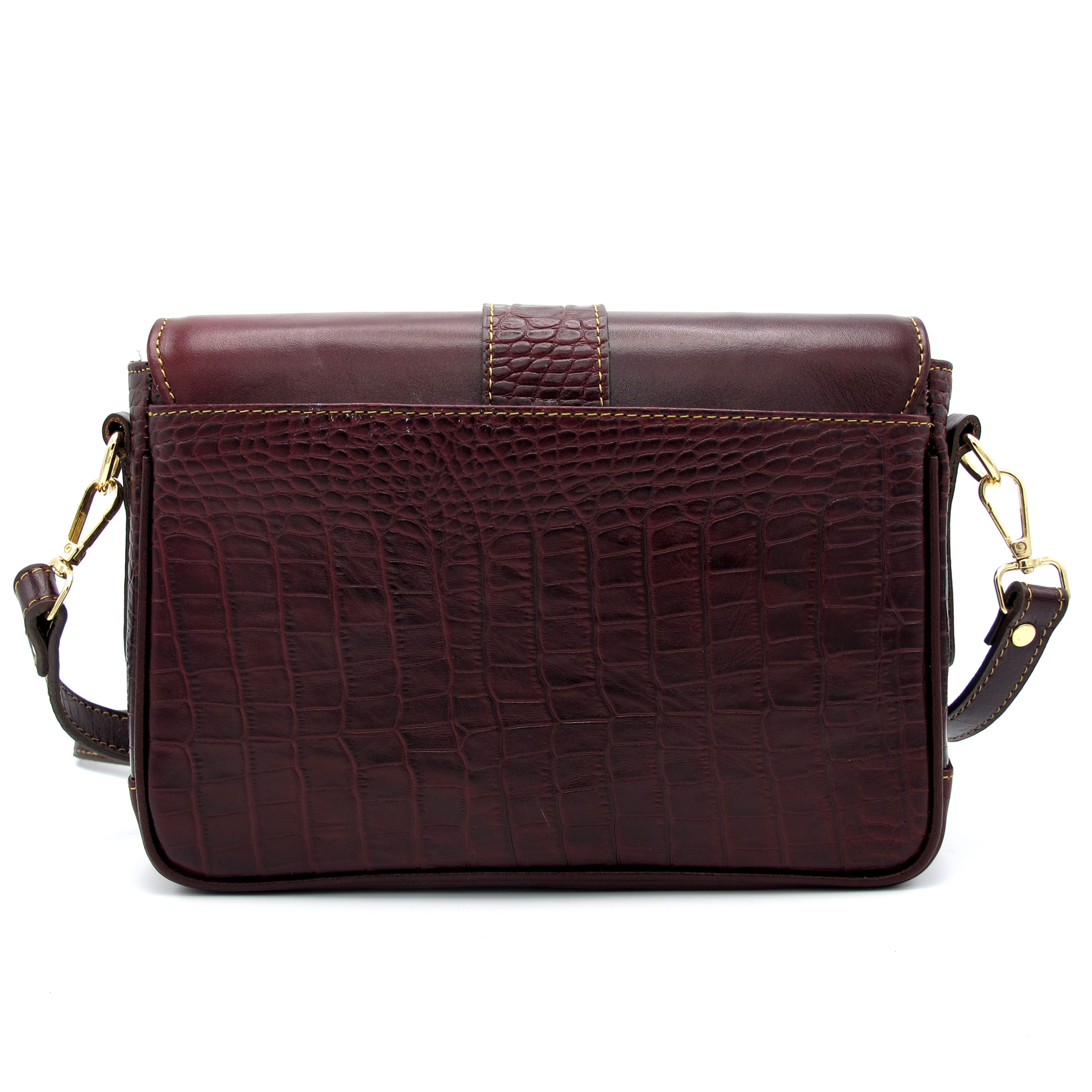 کیف دوشی زنانه مدل چرم طبیعی کد 112C