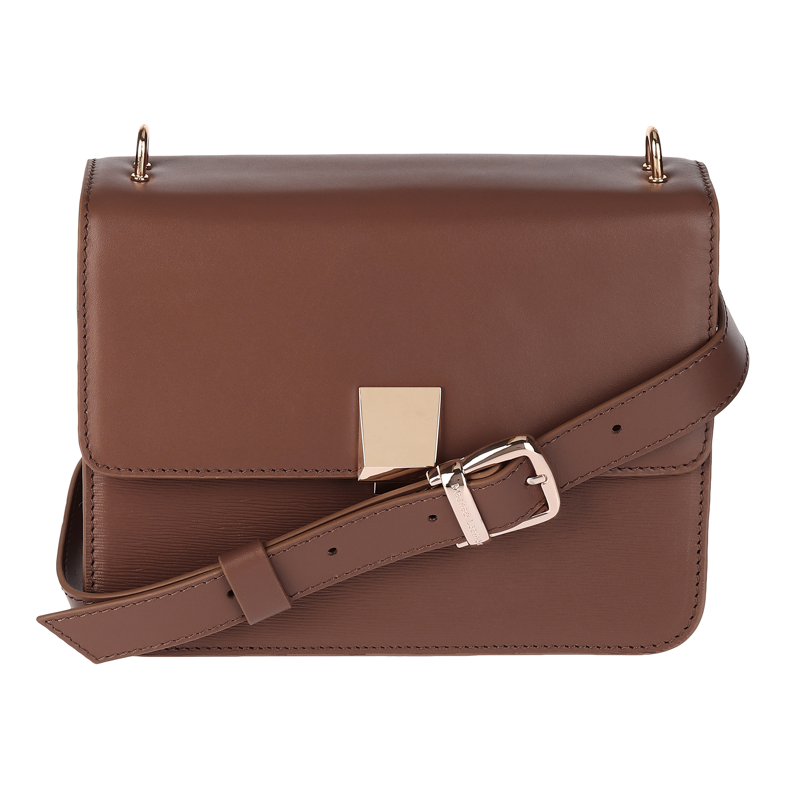 کیف رودوشی زنانه چرم مشهد مدل S0907-014