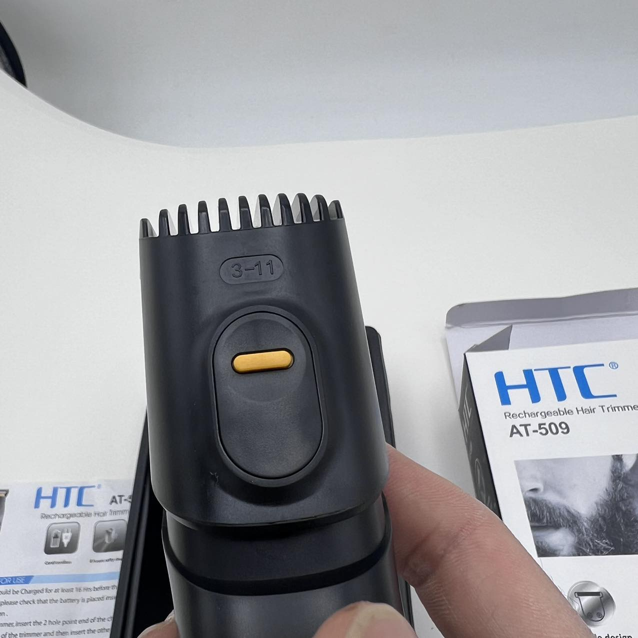 ماشین اصلاح موی سر و صورت اچ تی سی مدل AT-509