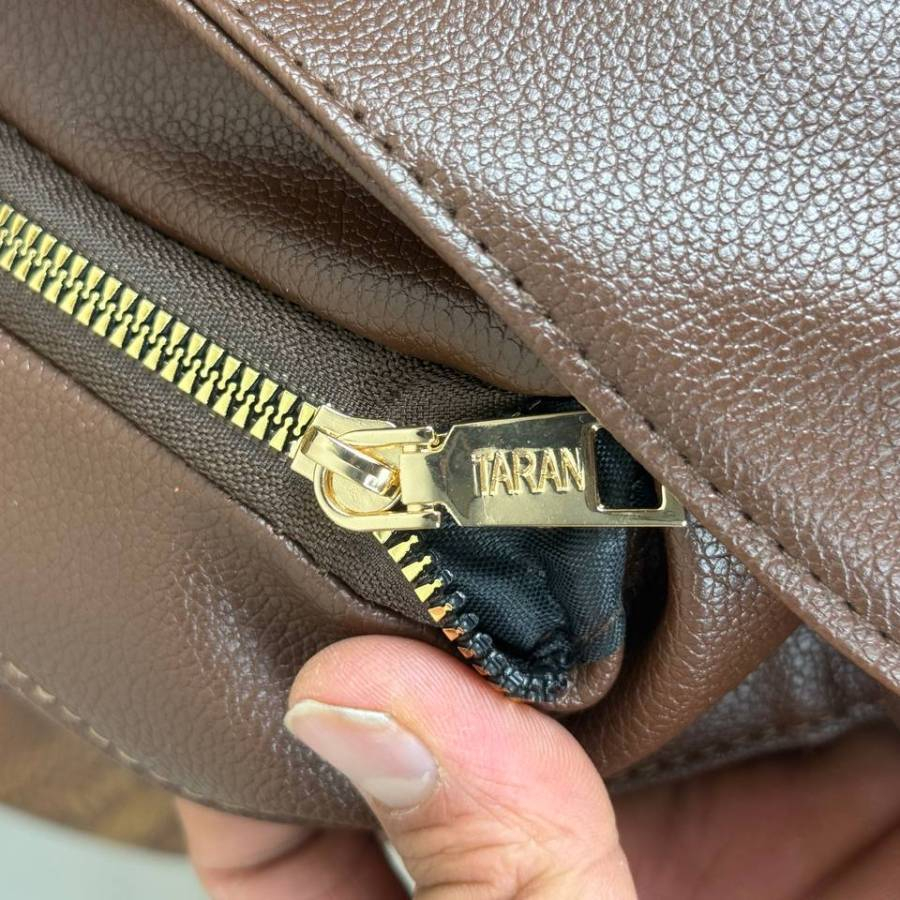 کیف رودوشی زنانه مدل شل طرح شرانگ بغل زیپ دار