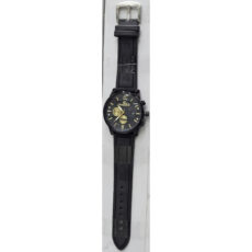 ساعت مچی عقربهای کوارتز مردانه چاکسیگو مدل اسپرت کلاسیک تک موتوره بند چرم کد ۳