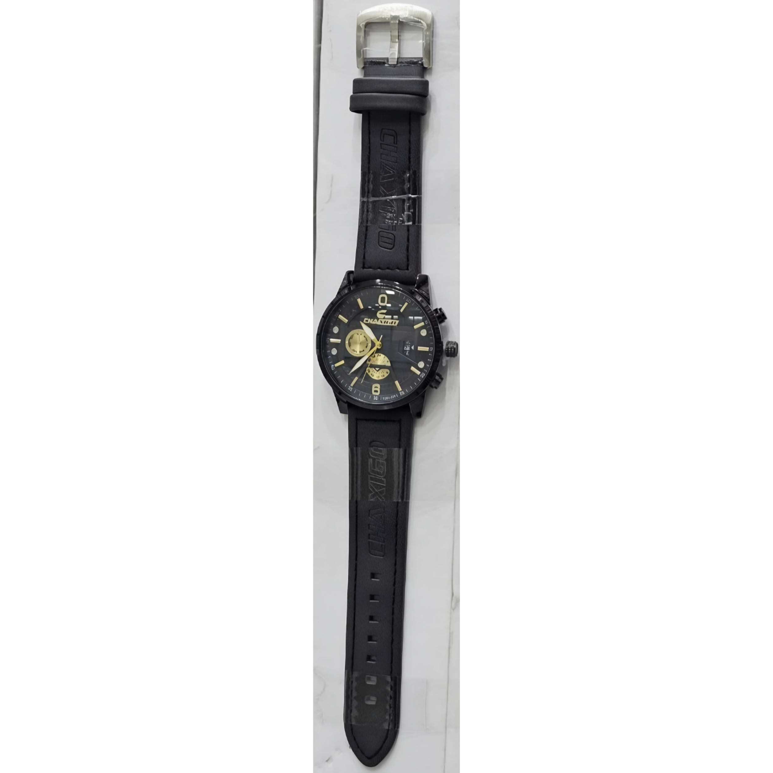 ساعت مچی عقربهای کوارتز مردانه چاکسیگو مدل اسپرت کلاسیک تک موتوره بند چرم کد ۳
