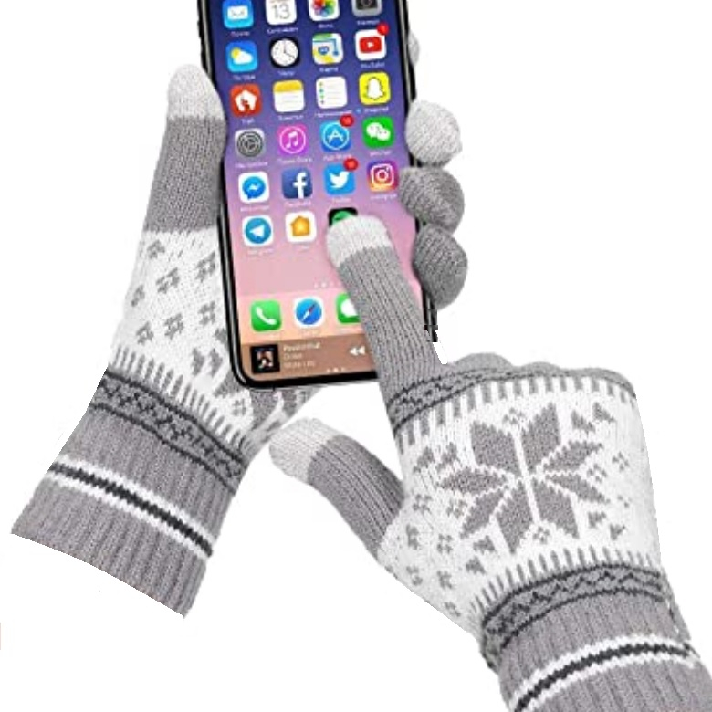 دستکش بافتنی مدل مونیژا