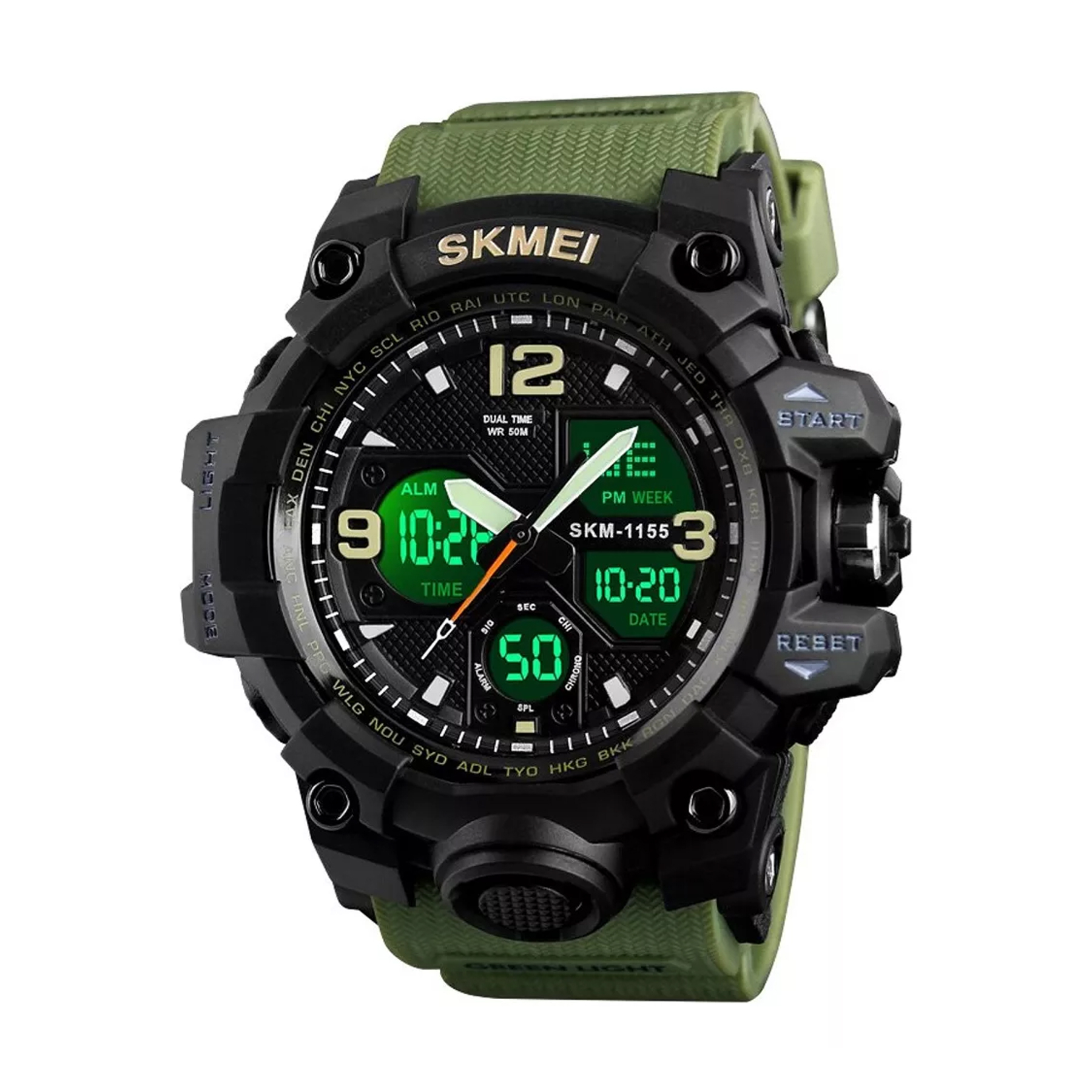 ساعت مچی عقربه‌ای مردانه اسکمی مدل 1155 AG