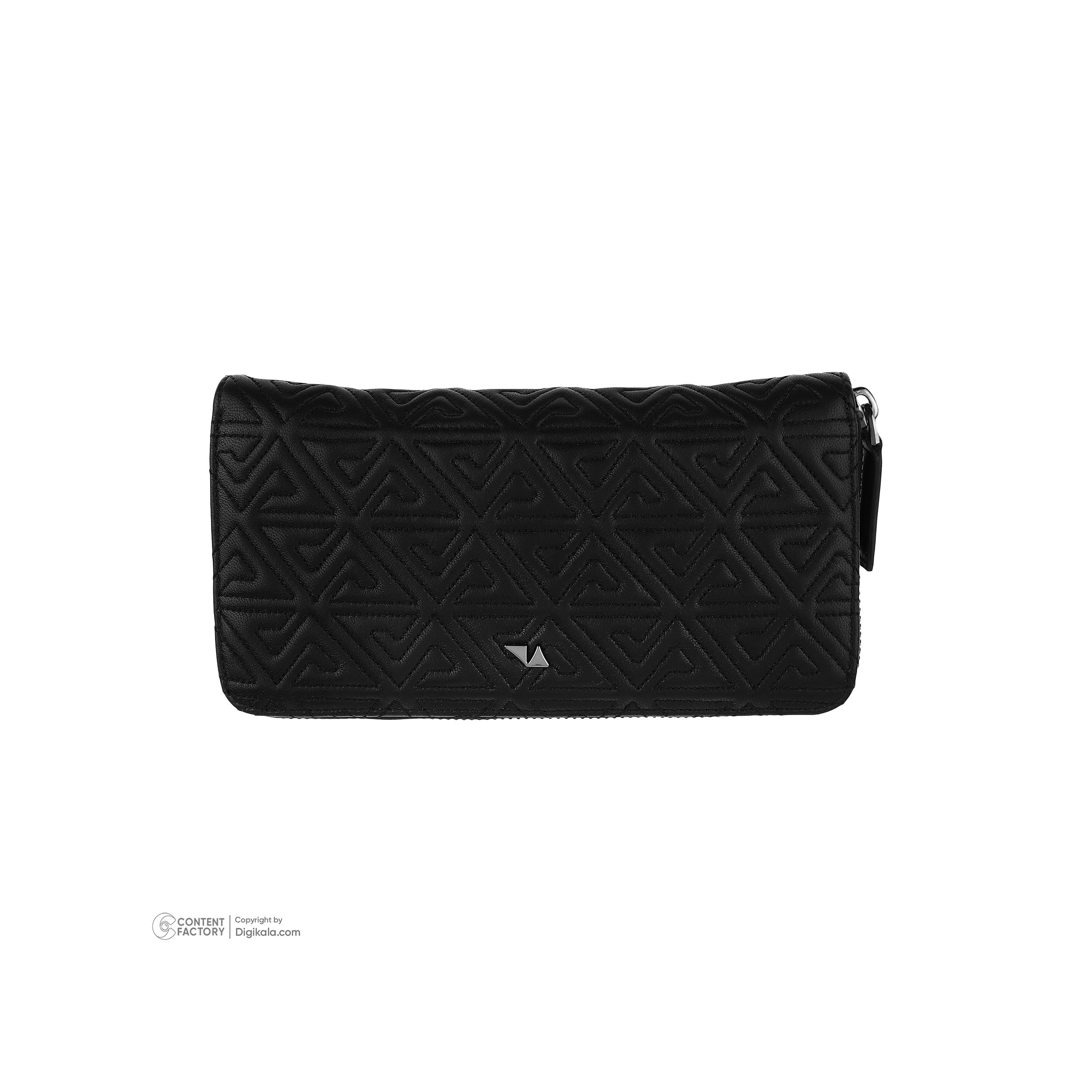 کیف پول چرم مشهد مدل D5115-001-01