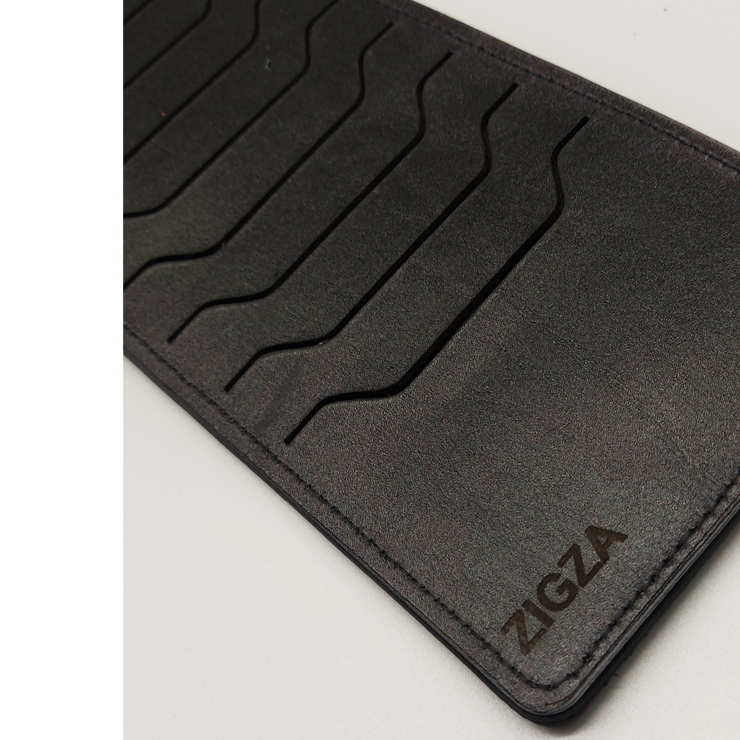 کیف دسته چک مردانه زیگزا مدل چرم طبیعی B01