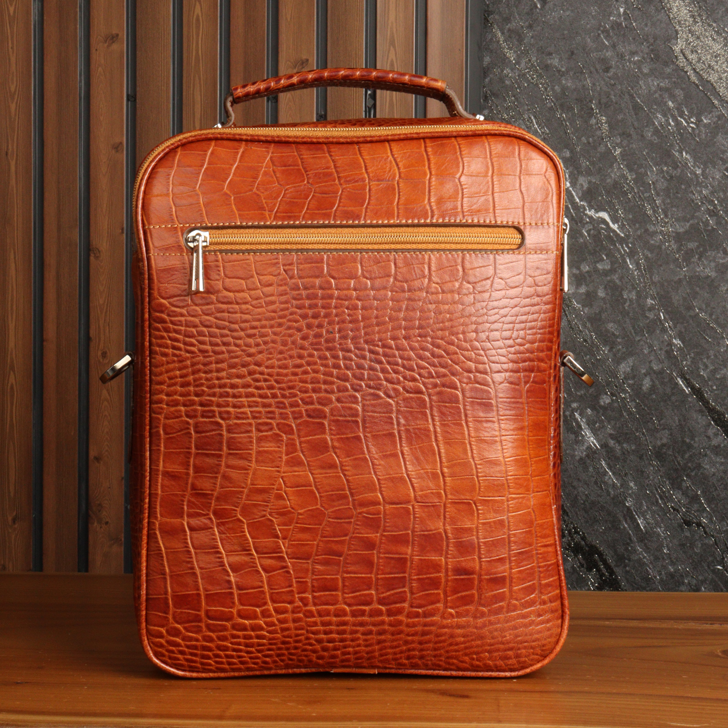 کیف رودوشی مردانه بیورا مدل چرم طبیعی کد eez55