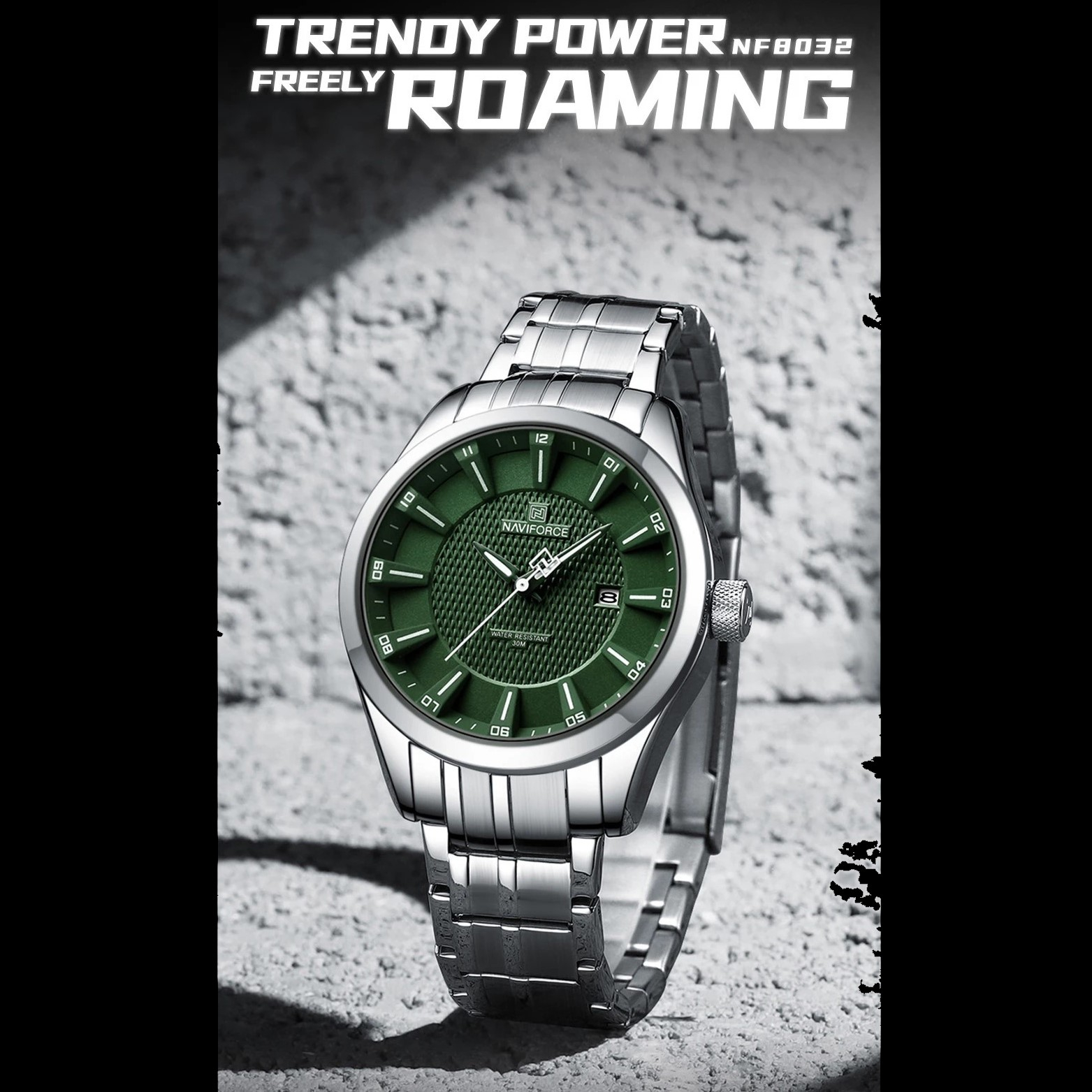 ساعت مچی عقربه‌ای مردانه نیوی فورس مدل NF8032SGN