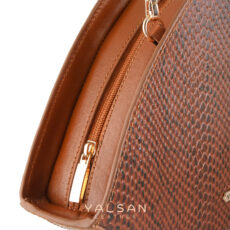 کیف رودوشی زنانه چرم یلسان مدل منیل کد 153-02-MRV