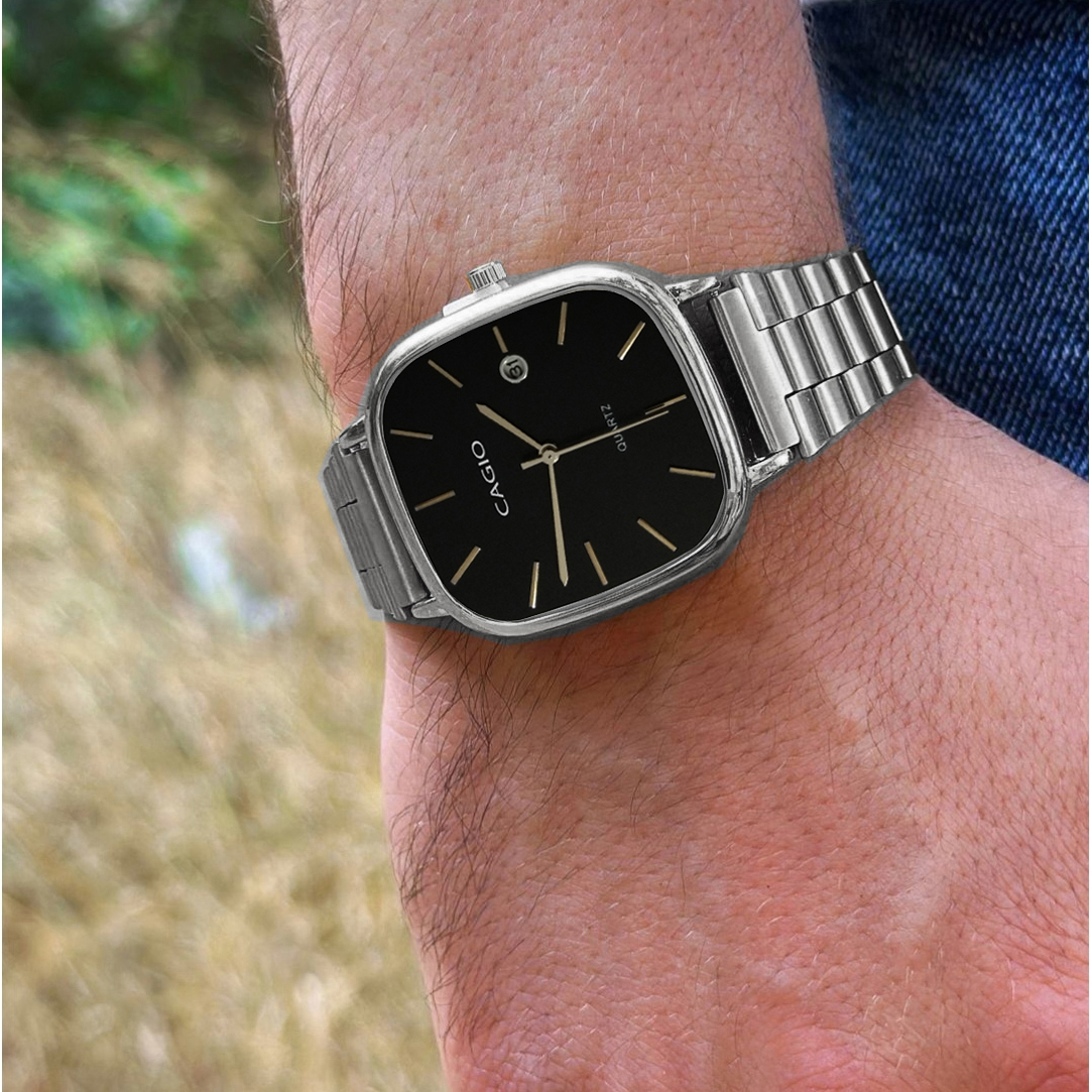 ساعت مچی عقربه‌ای کوارتز مردانه مدل کینگ کد CA-N-B1