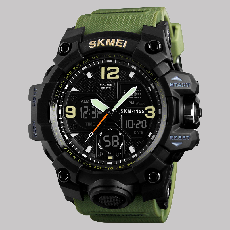 ساعت مچی عقربه‌ای مردانه اسکمی مدل 1155 AG