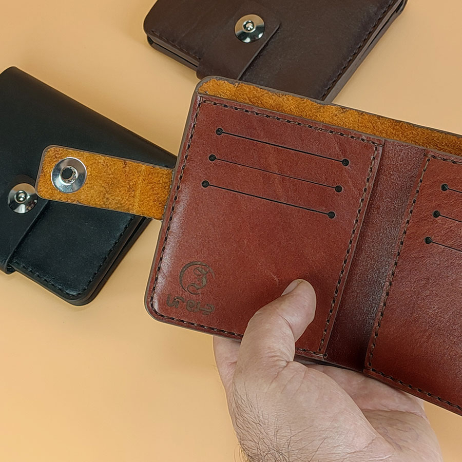 کیف پول خانه چرم آنا مدل 33120