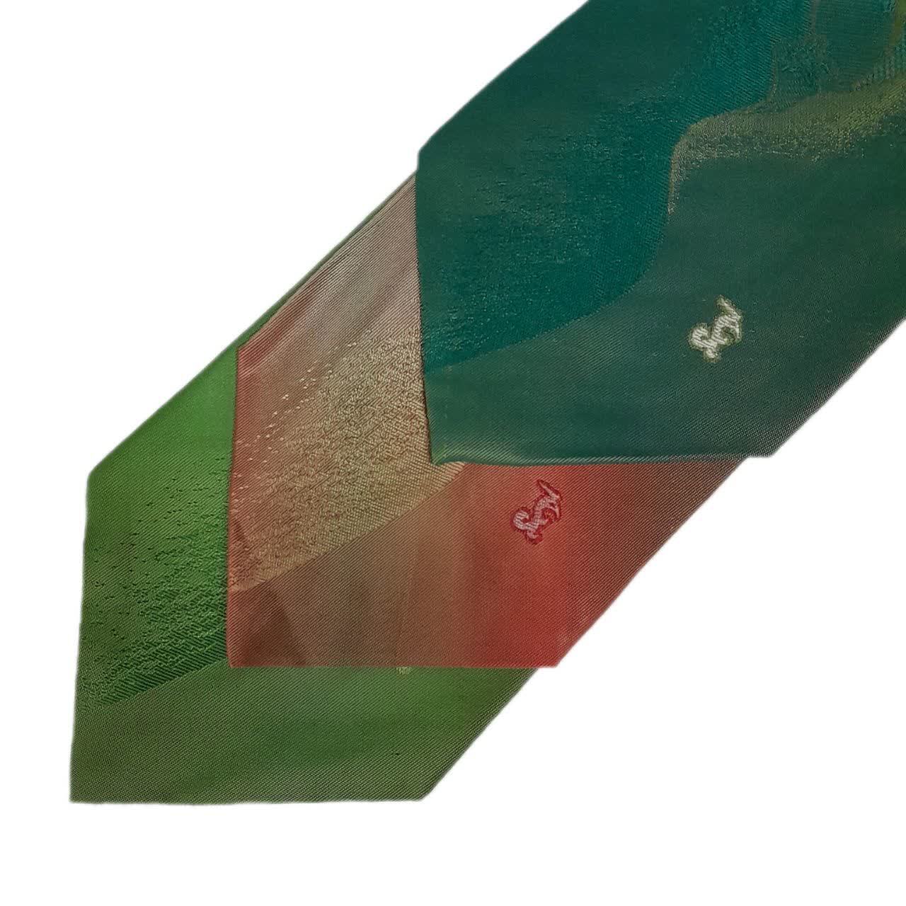 کراوات مردانه مدل SAN SUN FLOWER