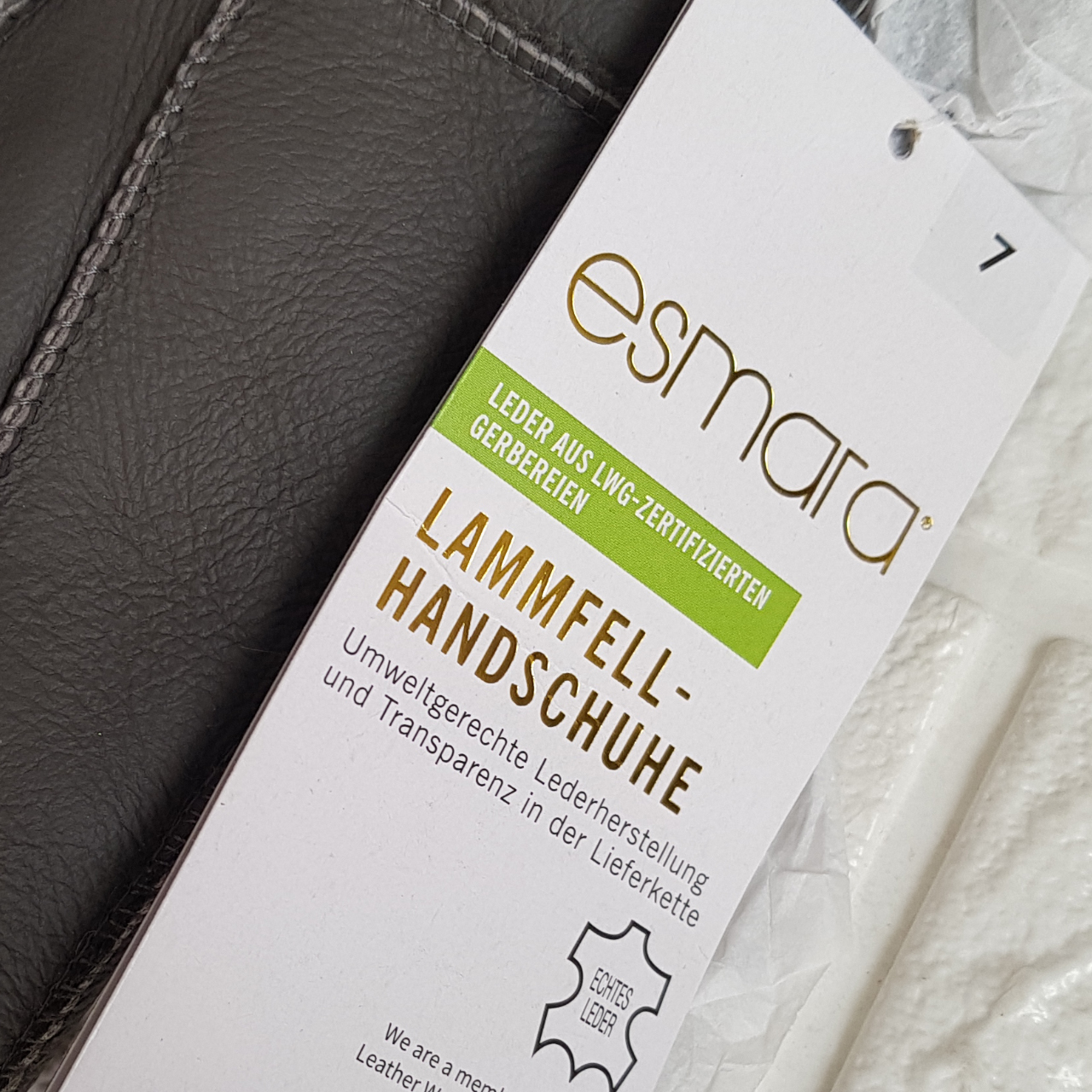 دستکش اسمارا مدل GRIS