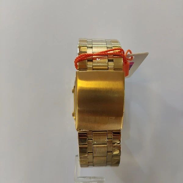 ساعت مچی عقربه‌ای کوارتز مردانه بین باند مدل دو زمانه کورنومتر دار کد 03