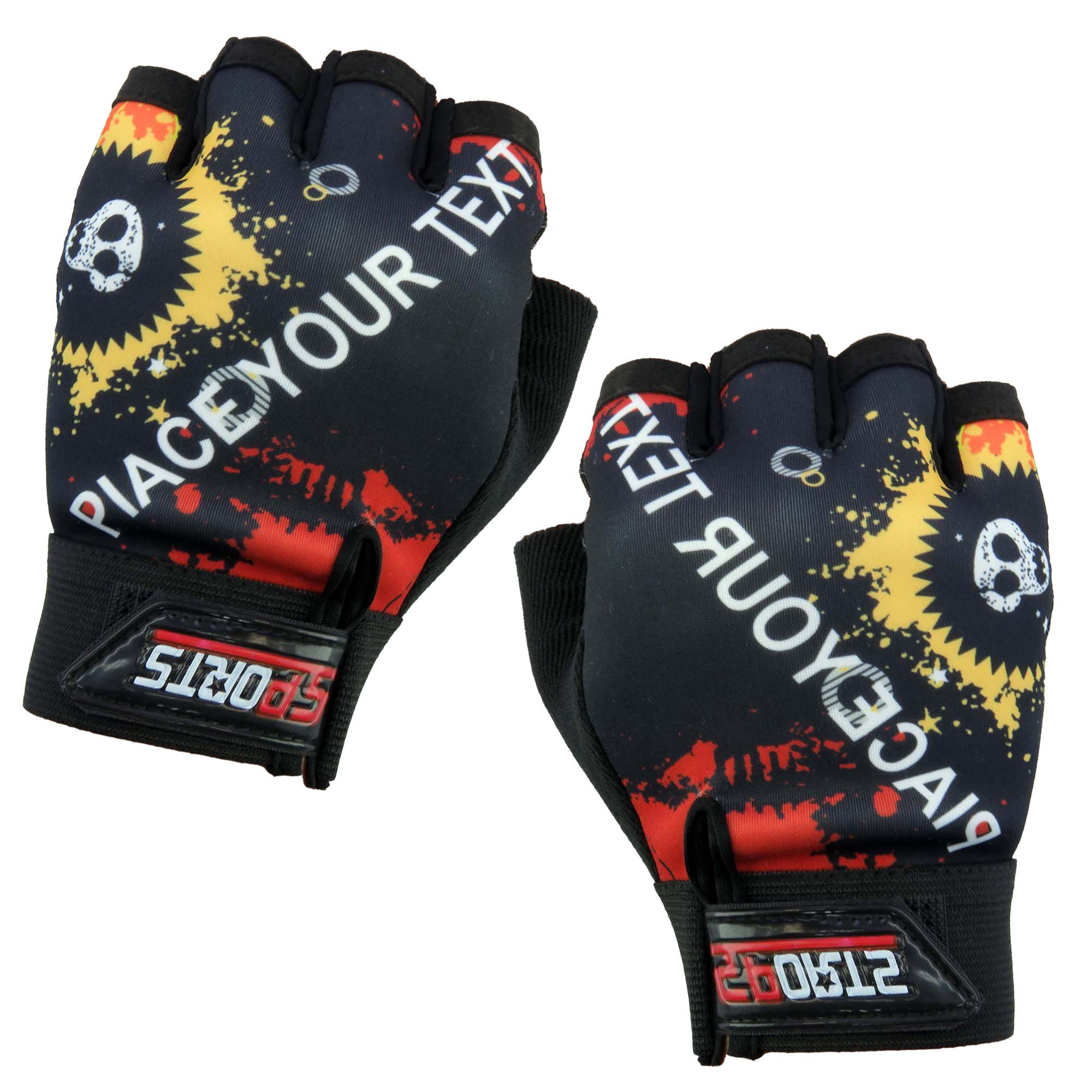 دستکش بدنسازی مردانه مدل SPORTS کد 1662