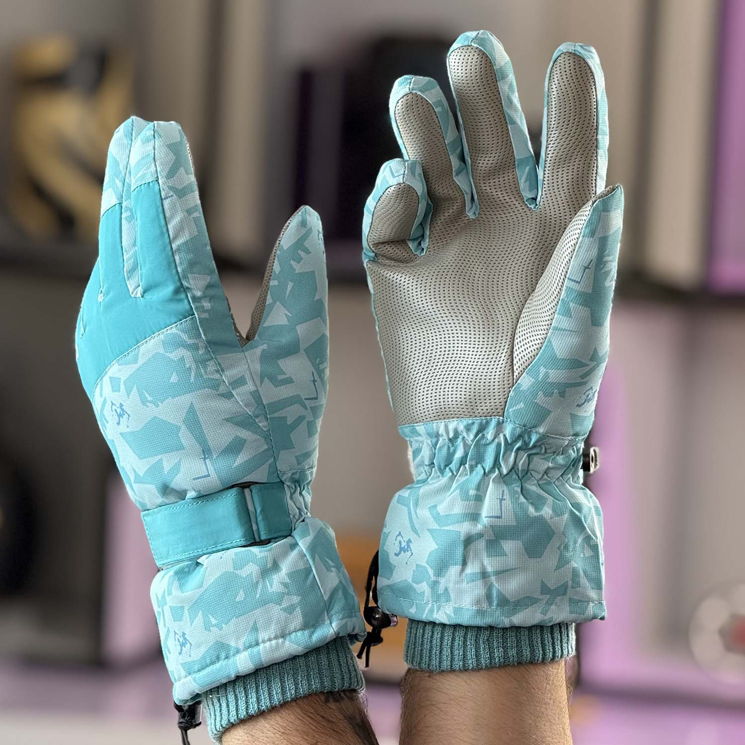 دستکش اسکی مدل منفی کد 1967