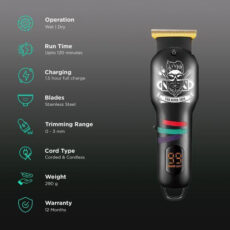 ماشین اصلاح موی سر و صورت وی جی ار مدل V-971