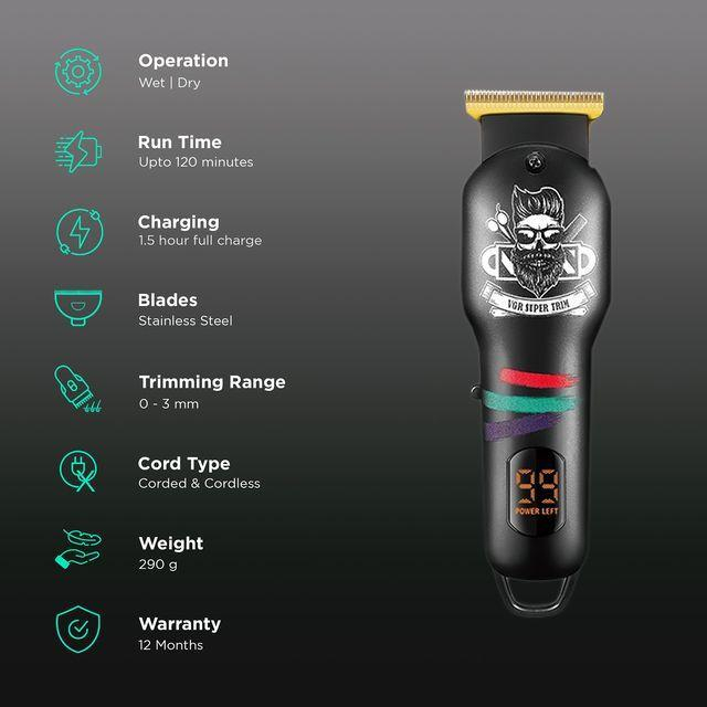 ماشین اصلاح موی سر و صورت وی جی ار مدل V-971