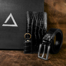 ست هدیه مردانه چرم آراهمراه مدل ASET49