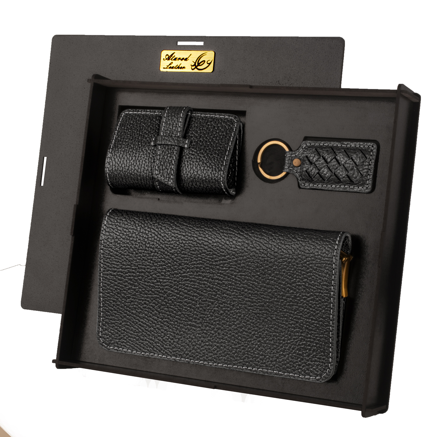 ست هدیه چرم عطارد مدل A11