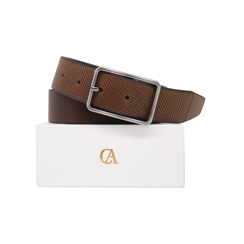 کمربند مردانه چرم مشهد مدل N6418-087