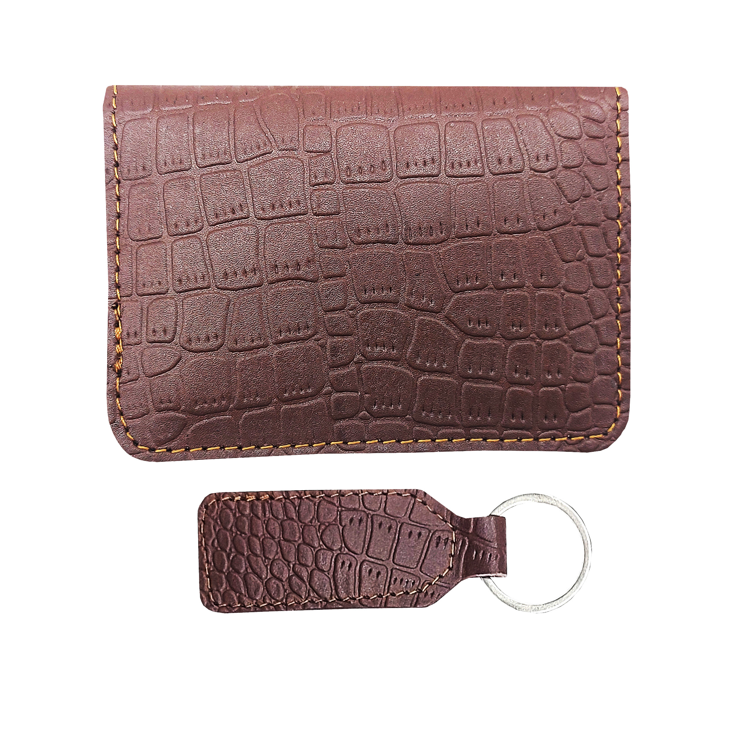 ست هدیه مردانه زیگزا مدل چرم طبیعی B04