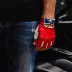 دستکش 24 لمانز&nbsp;مدل رانندگی نیمه کد GL26