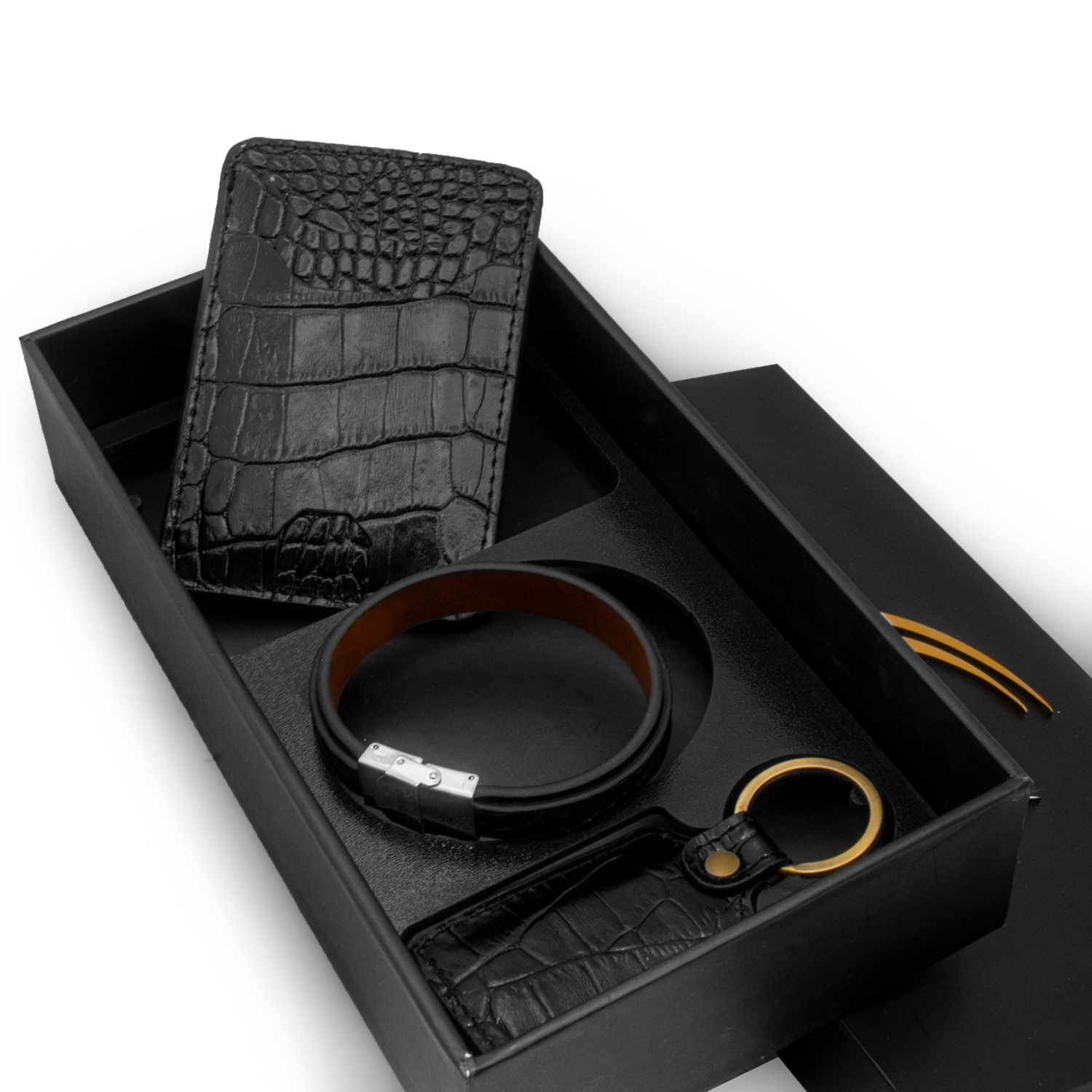 ست هدیه چرم عطارد مدل چرم طبیعی کد A109